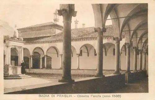 Italy Badia di Praglia chiostro Pensile
