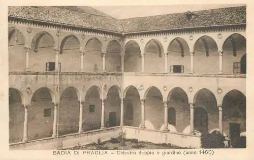 Italy Badia di Praglia chiostro