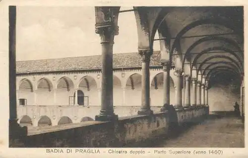 Italy Badia di Praglia chiostro