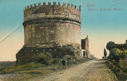 Roma Sepolcro di Cecilia Matella 1912