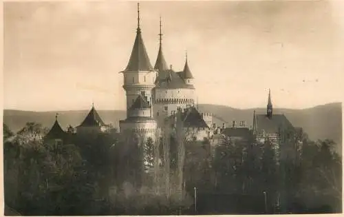 Bojnice castle 1938