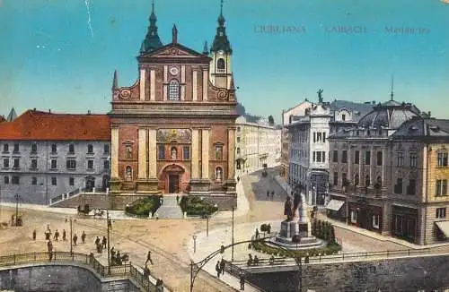Ljubljana zensuriert Laibach 1916