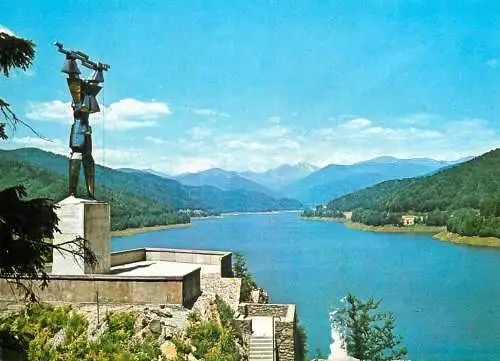 Romania Arges river hydropower station