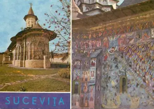 Romania Manastirea Sucevita diverse aspecte