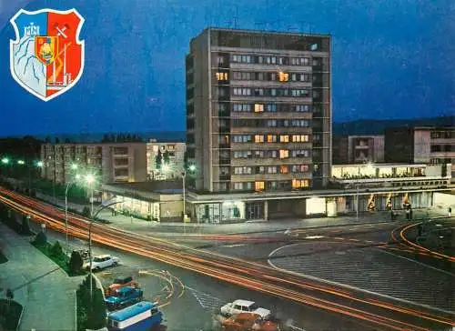 Romania Deva vedere nocturna