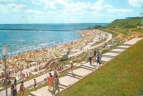 Aspect de pe litoral Eforie Sud Romania