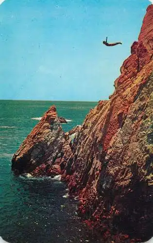 Mexico Acapulco Quebrada champion high jumper