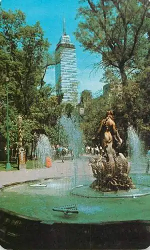 Mexico Ciudad de Mexico D.F Alameda Park fountain