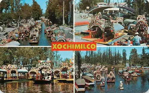 Mexico Xochimilco multi view