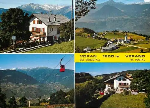 Italy Verano Voran Bei Burgstall telecabine