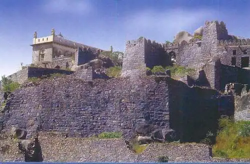 India Golkonda fort Hyderabad
