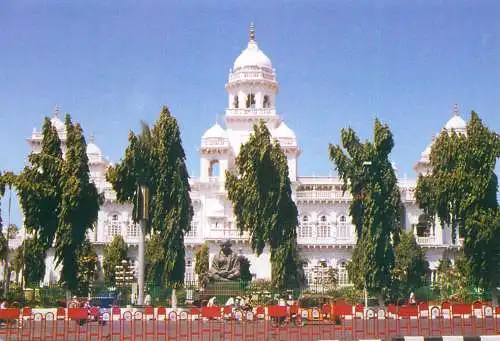 Asia place to identify Buddha temple and white marble statue