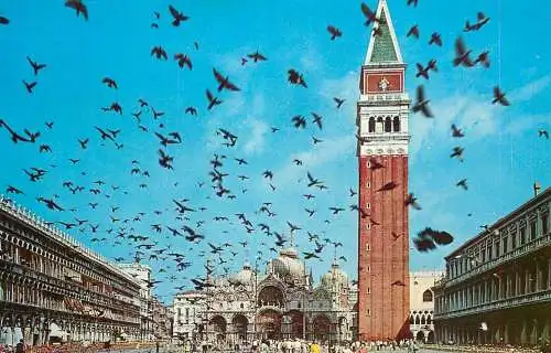 Italy Venice St. Marc square 1969