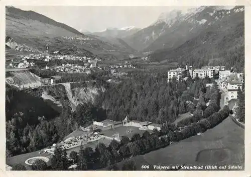 Switzerland Vulpera mit Strandbad