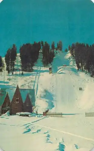USA Steamboat Springs CO Howleson Hill ski slopes