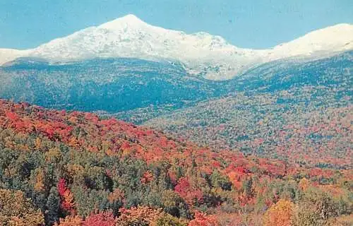 USA  White Mountains Mt. Jefferson picturesque mountain scenery