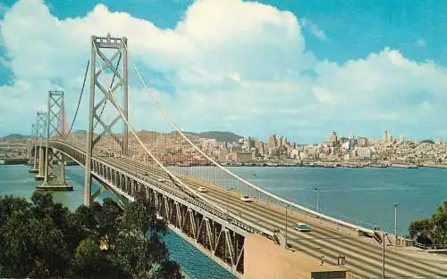 USA San Francisco CA Oakland Bay Bridge