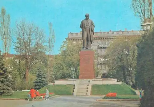 Ukraine Kiev Lenin statue