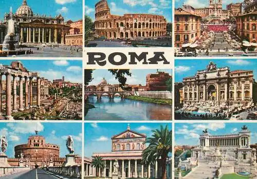 Italy Rome monuments