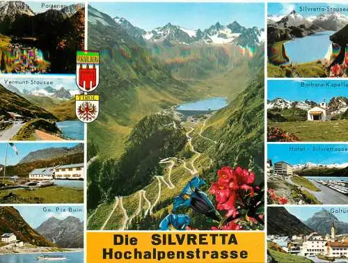 Austria Tirol Silvretta Hochalpenstrasse Stausee Silvretta 1983