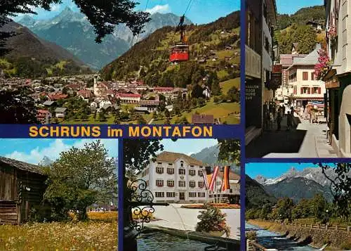 Austria Tirol Schruns im Montafon teleferique1983