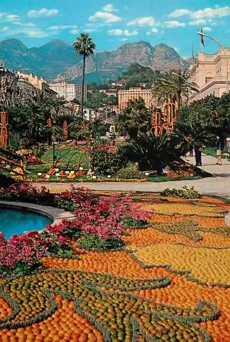 France Alpes Maritimes > Menton la fete des citrons 1979