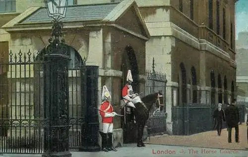 Sentries Military Uniforms Horse Guards London England