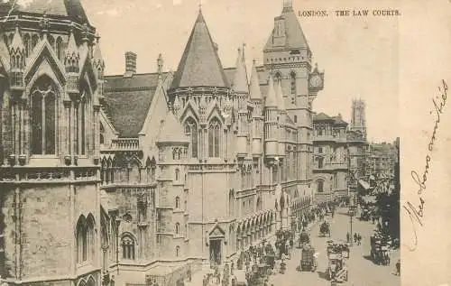 Law Courts London England