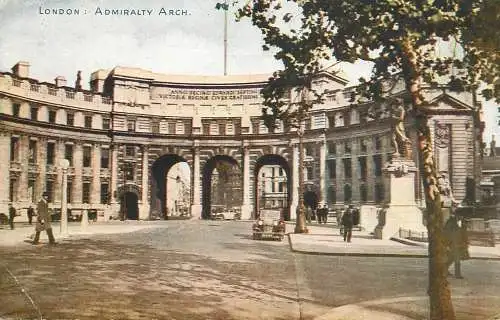 England London Admiralty Arch illustration