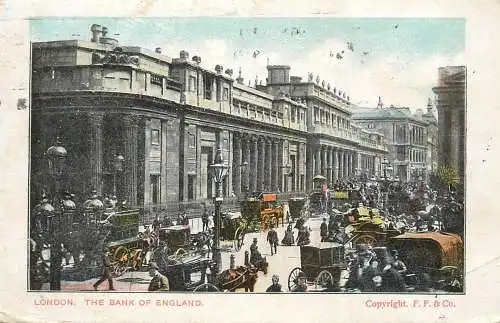 England London Bank of England illustration