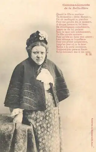 Fancy card women commandements de la Belle Mere