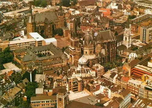 Germany Bad Aachen aerial view