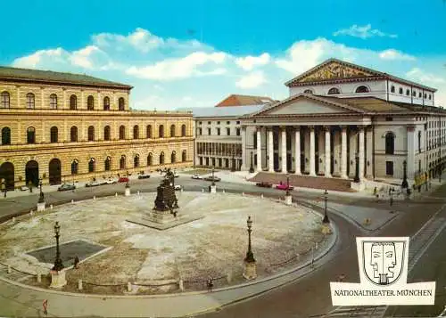 Germany Munchen nationaltheater am Max Joseph Platz