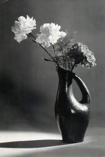 Flower postcard vase