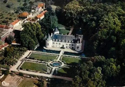 France 21 Bussy le Grand aerial chateau de Bussy Rabutin