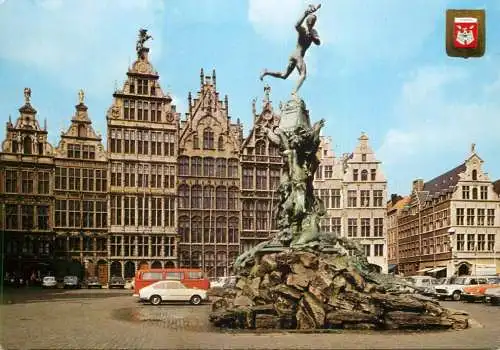 Belgium > Antwerp > Antwerpen grand square and brabo 1978