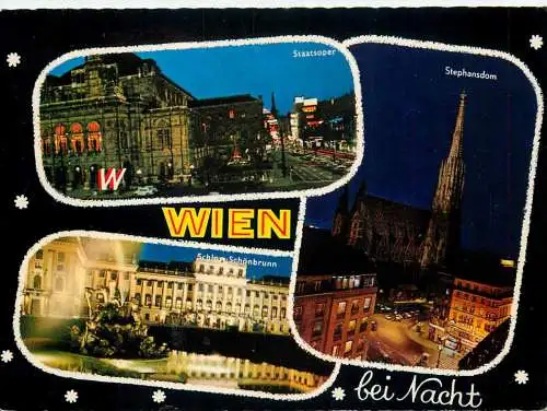 Austria Vienna bei nacht