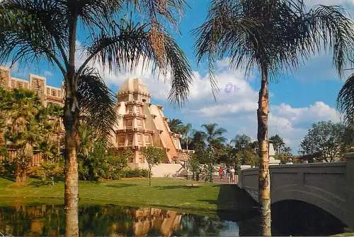 Mexico ancient pyramid sail the River of time 1985