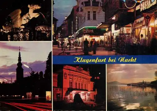 Austria Klugenfurt bei Nacht