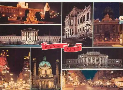 Austria Wien night view