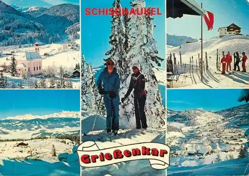 Austria Salzburg Schischaukel Griessenkar Flachau und Wagrain im Pongau