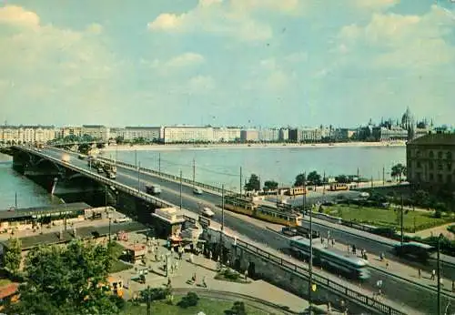 Hungary Budapest Margaret bridge