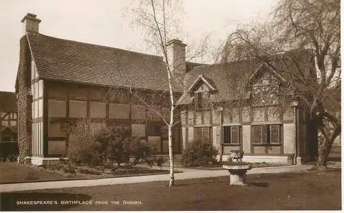 Uk England Shakespeare's birthplace