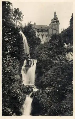 Hungary Lillafured the great waterfall