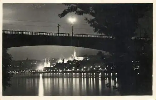 Hungary Budapest Fisherman bastion night