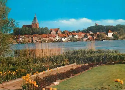 Germany Eulenspiegelstadt Molln Blick vom Paradiesgarten
