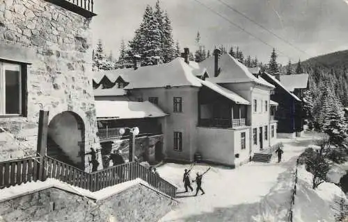 Romania vedere din Paltinis 1963