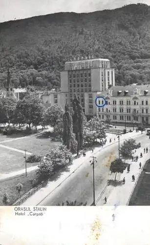 Romania Brasov Stalin Hotel Carpati