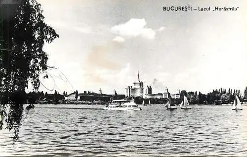 Romania Bucuresti lacul Herastrau
