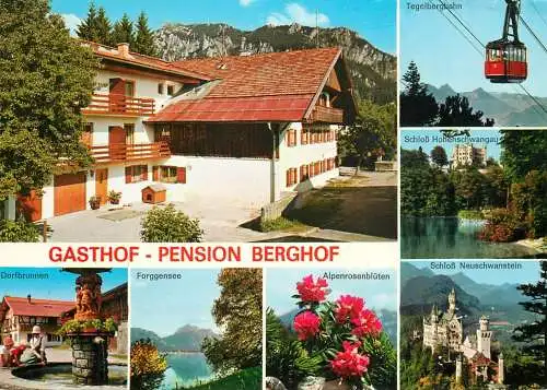 Germany Schwangau Gasthof Pension Berghof multi view